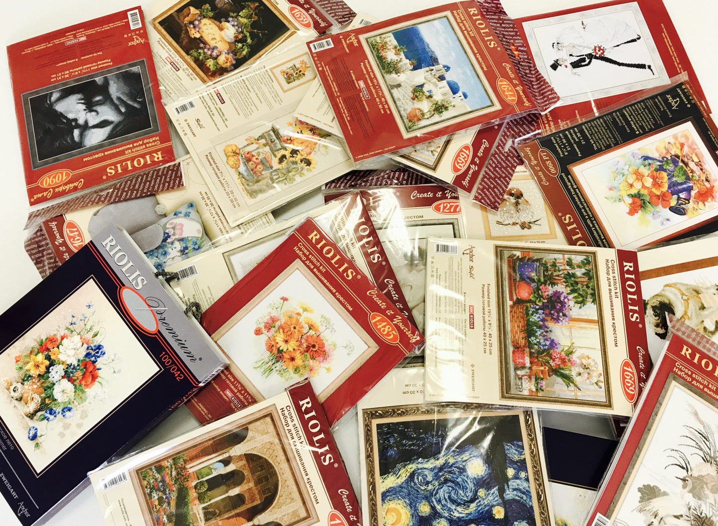 Stitching Time. Cross Stitch kit by RIOLIS Ref. no.: 2058