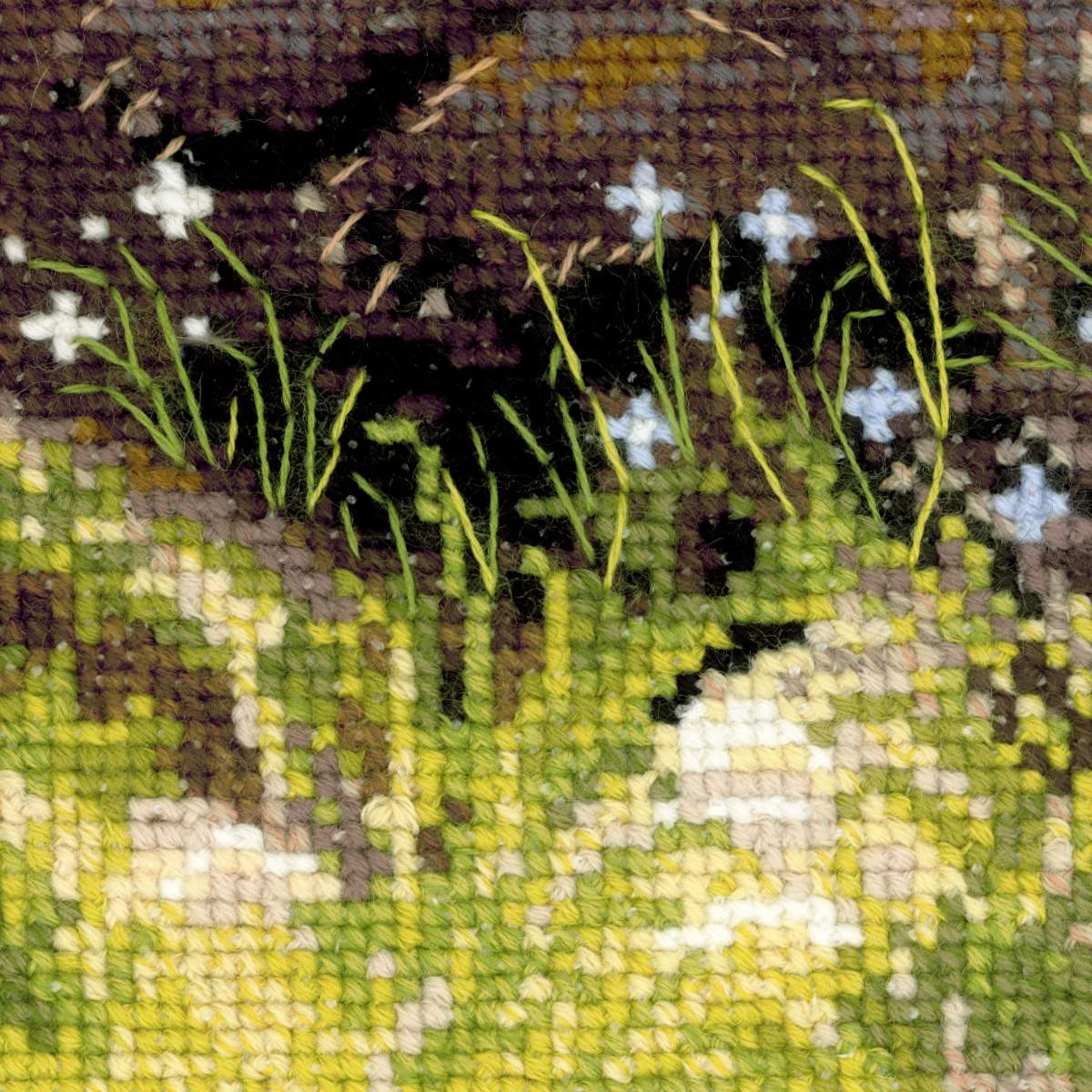 Bear with Cub - Cross Stitch Kit from RIOLIS Ref. no.:1438