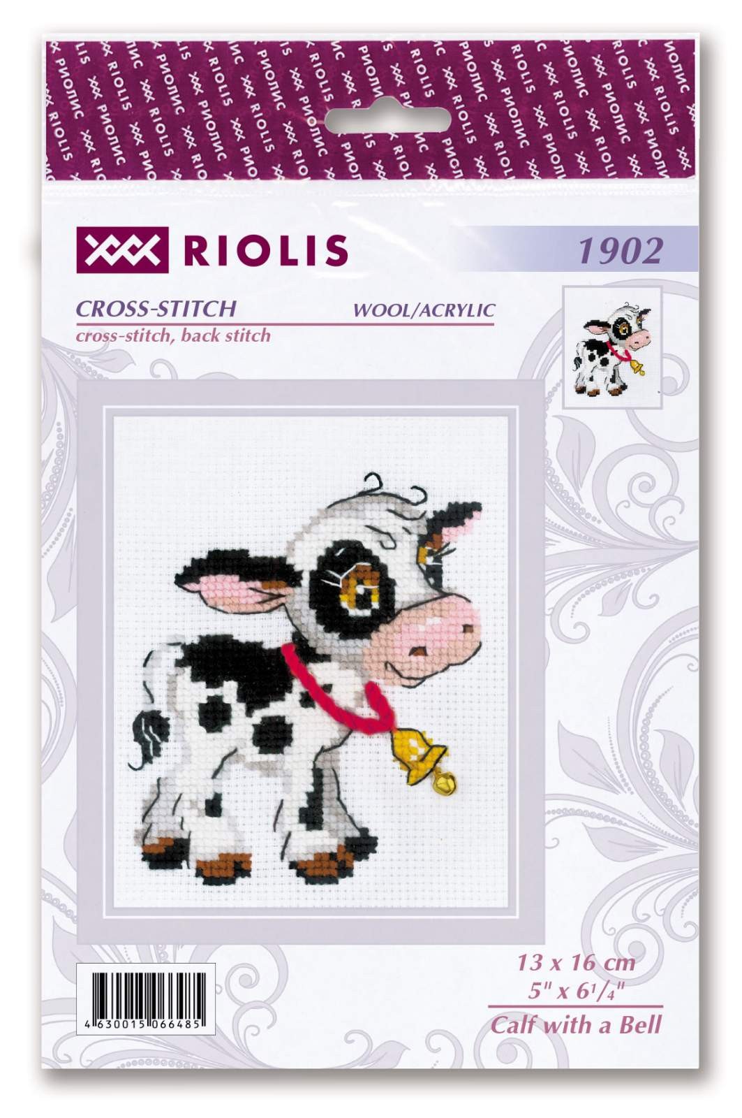 Call with a Bell cross stitch kit by RIOLIS Ref. no.: 1902