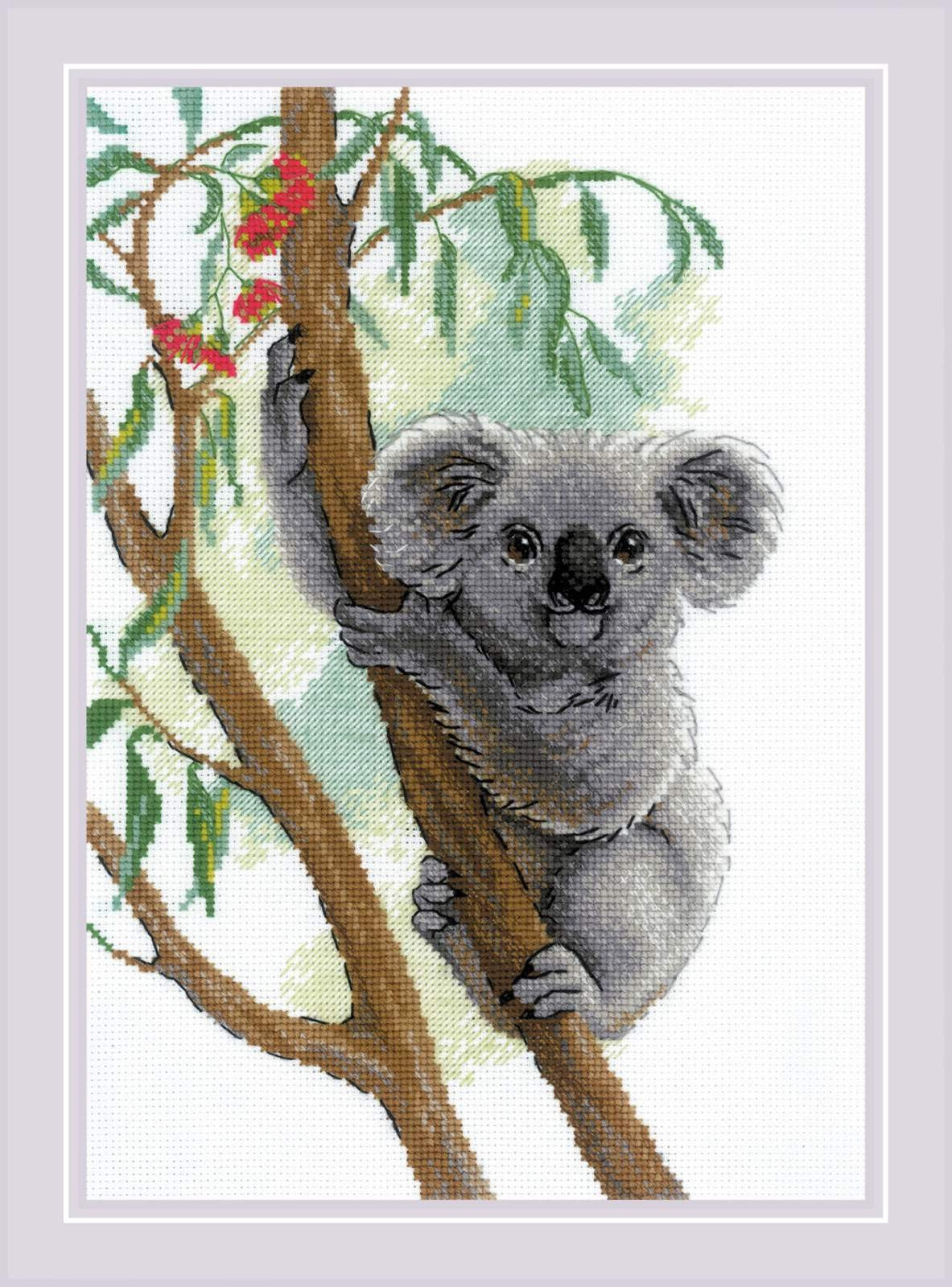 Cute Koala. Cross Stitch kit by RIOLIS Ref. no.: 2082