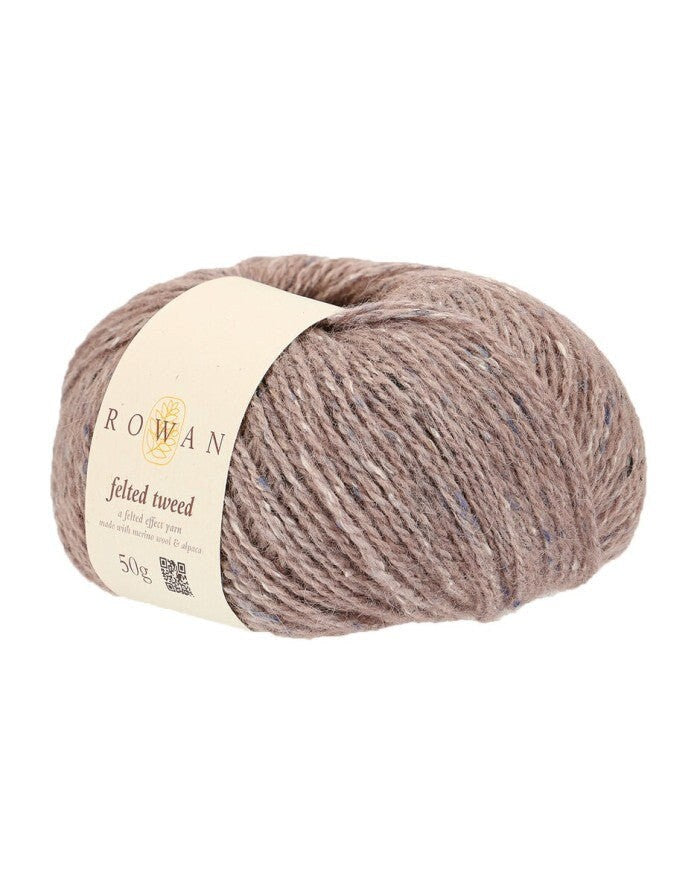 ROWAN a felted effect yarn (merino wool and alpaca) Aluminium Ref. no.: 210