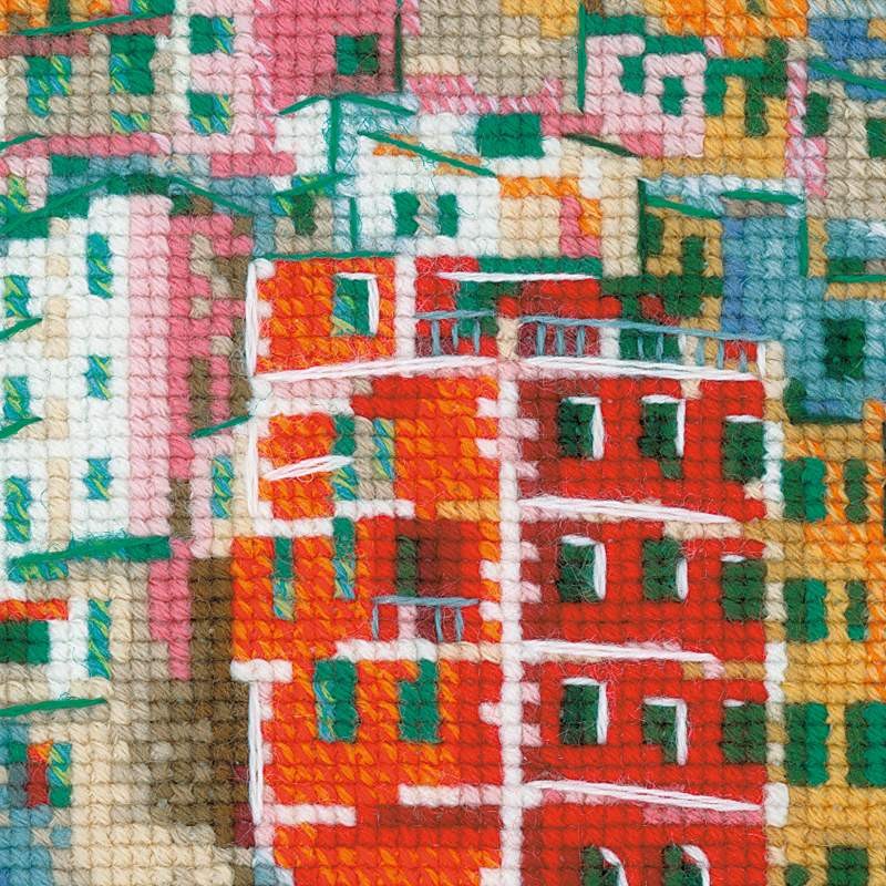 Liguria cross stitch kit by RIOLIS Ref. no.: 1747