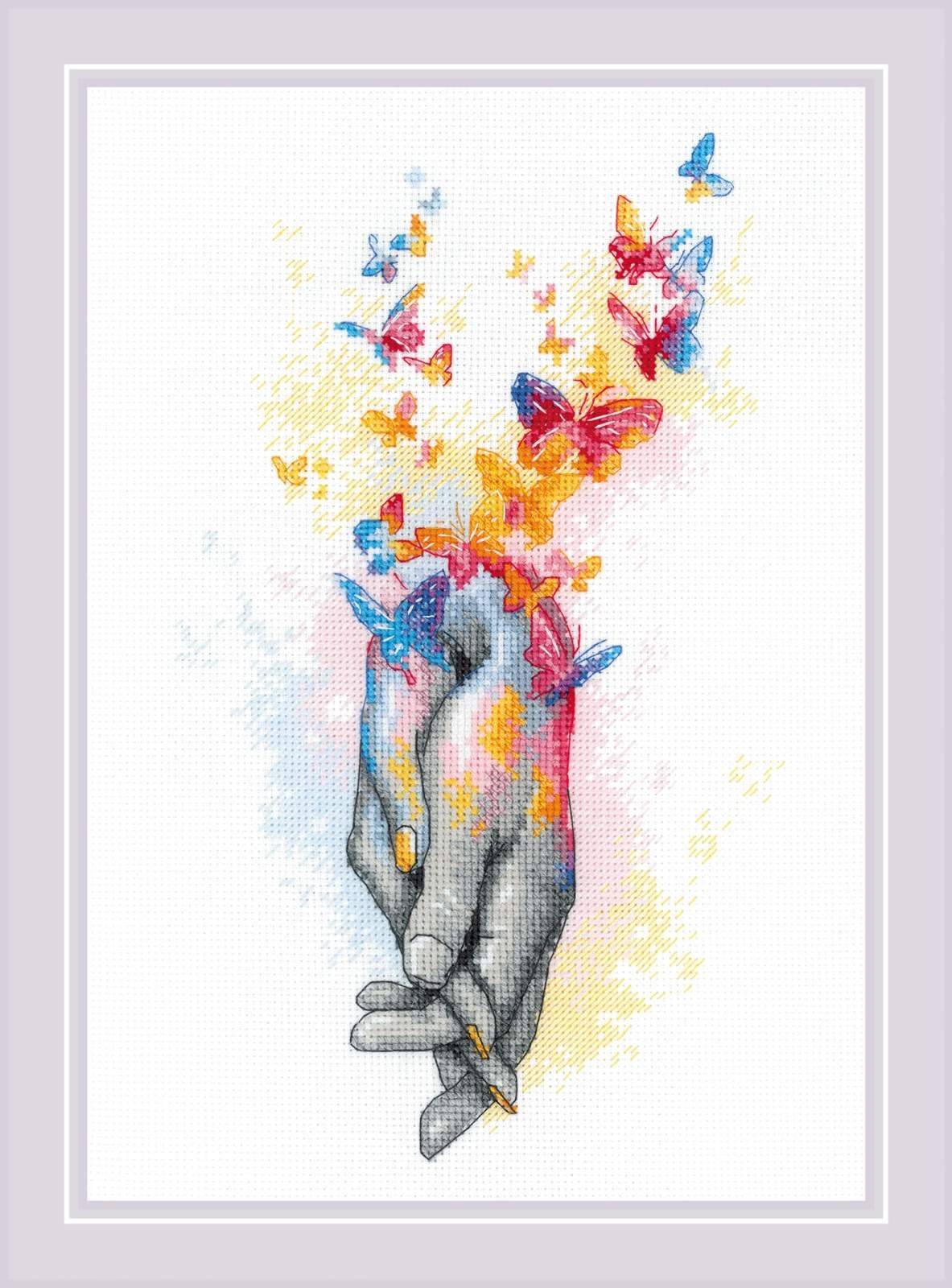 Love is in the Air. Cross Stitch kit by RIOLIS Ref. no.: 2104