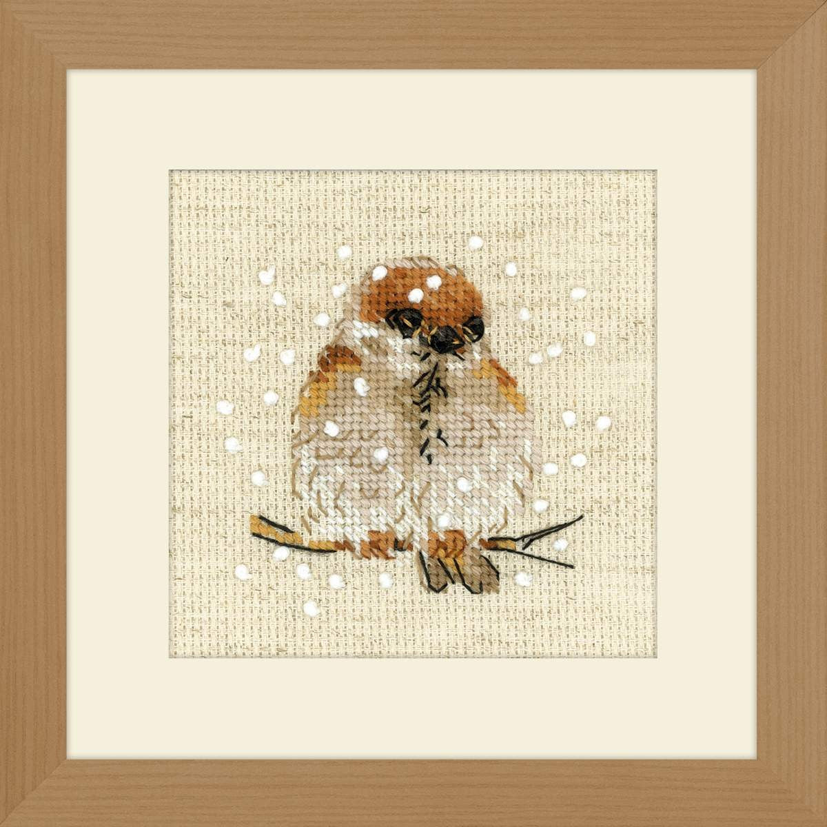 Sparrow - Cross Stitch Kit from RIOLIS Ref. no.:1680