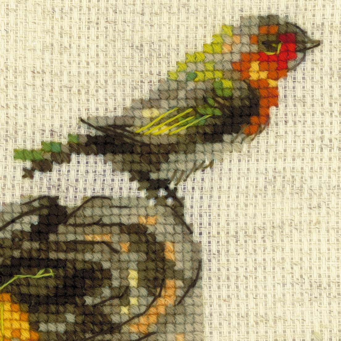 Stump with Fly Agaric - Cross Stitch Kit from RIOLIS Ref. no.:1545