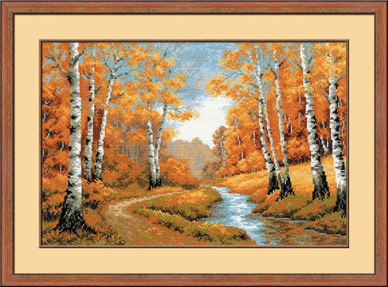 The Golden Grove - Cross Stitch Kit from RIOLIS Ref. no.:1155