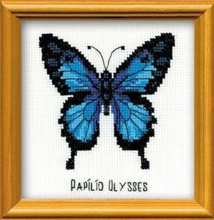 Ulysses Butterfly - Cross Stitch Kit from RIOLIS Ref. no.:HB095