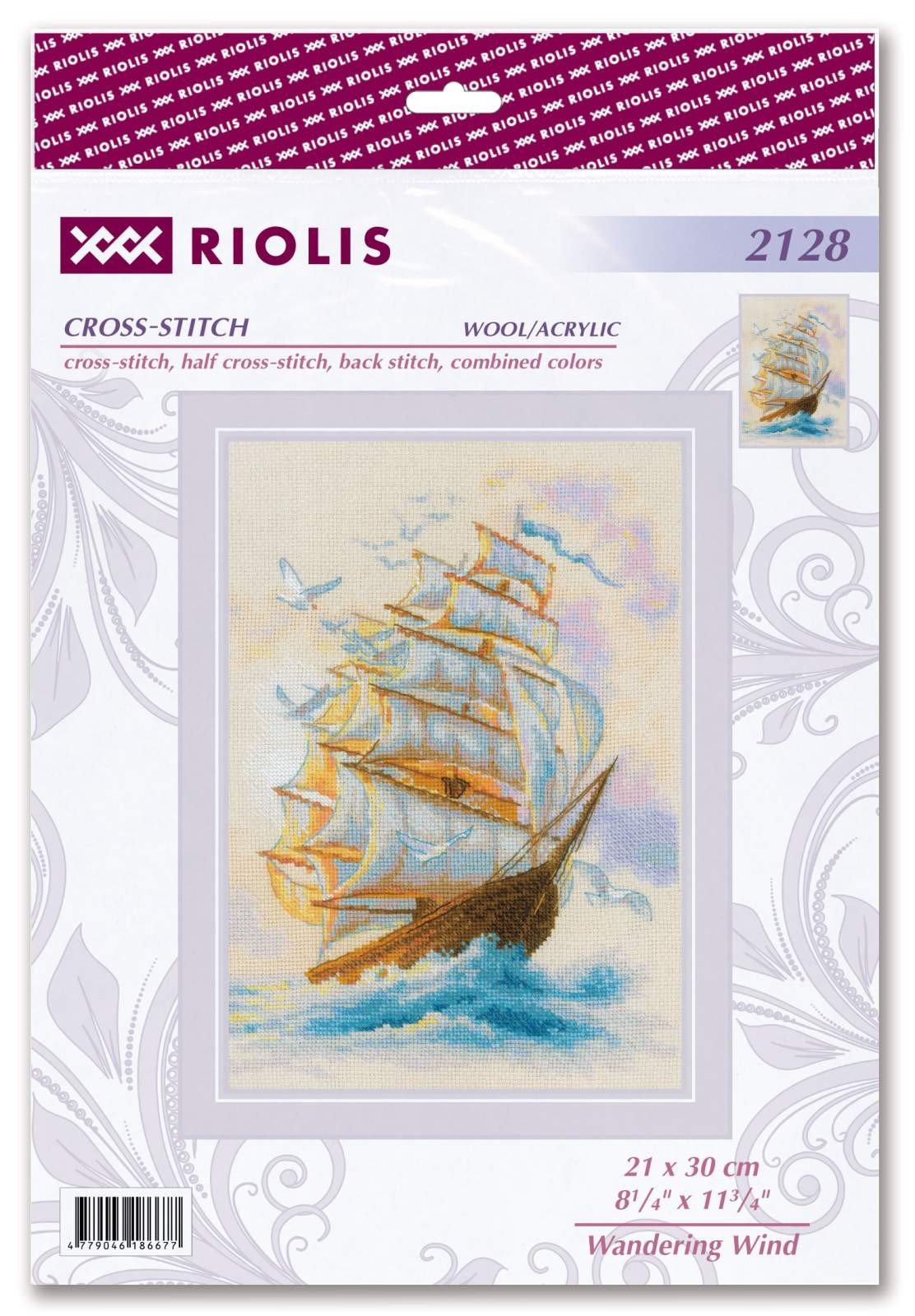 Wandering Wind. Cross Stitch kit by RIOLIS Ref. no.: 2128