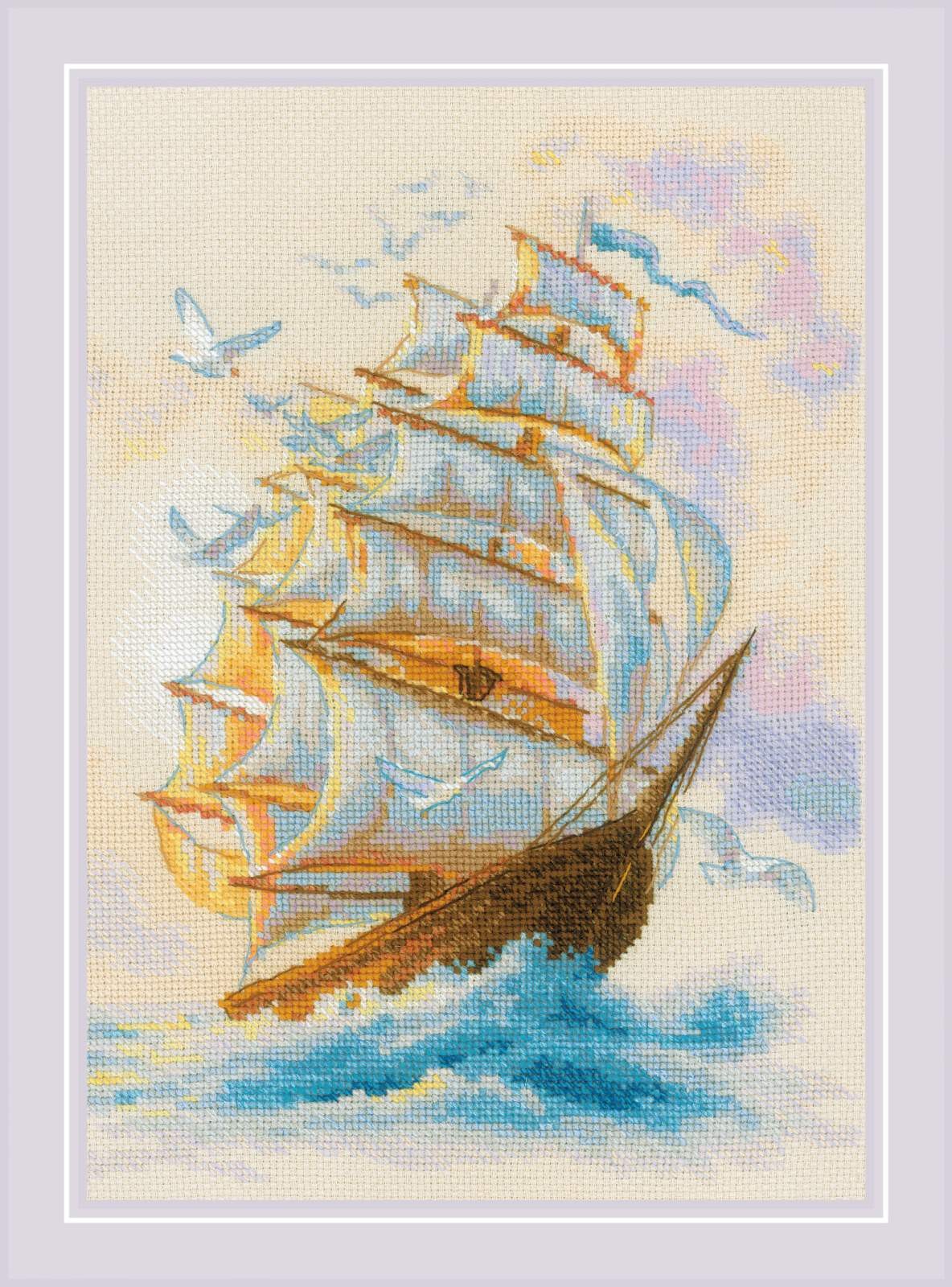 Wandering Wind. Cross Stitch kit by RIOLIS Ref. no.: 2128