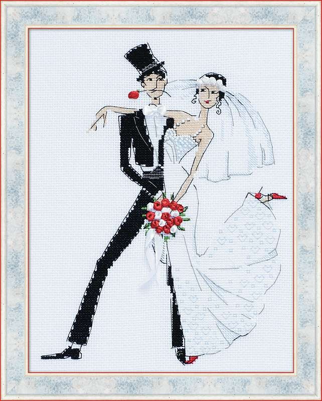Wedding Tango - Cross Stitch Kit from RIOLIS Ref. no.:1179