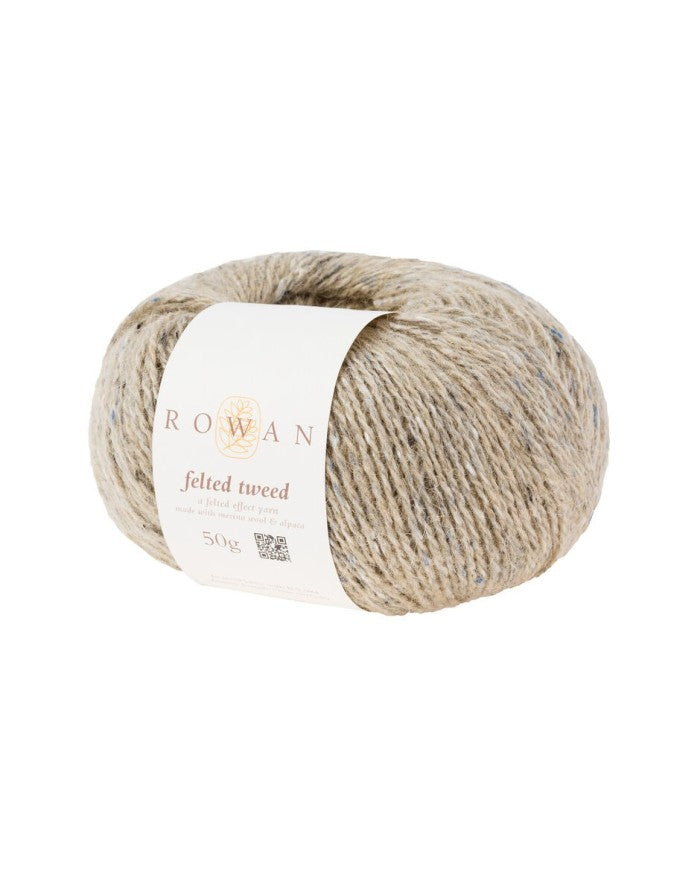 ROWAN a felted effect yarn (merino wool and alpaca) Stone Ref. no.: 190