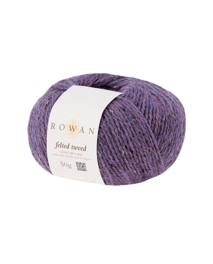 ROWAN a felted effect yarn (merino wool and alpaca) Amethyst Ref. no.: 192
