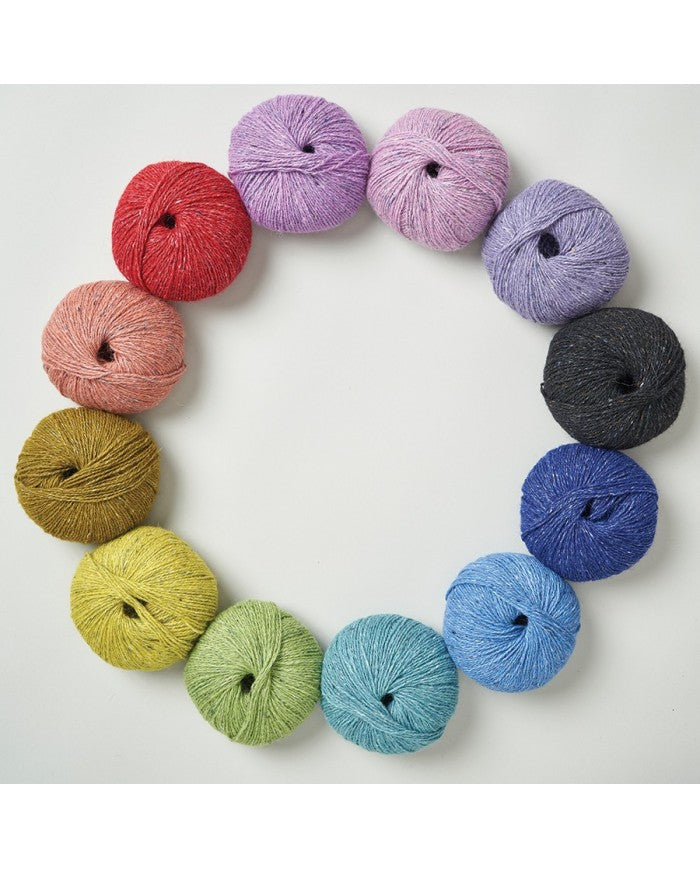 ROWAN a felted effect yarn (merino wool and alpaca) Peony Ref. no.: 183