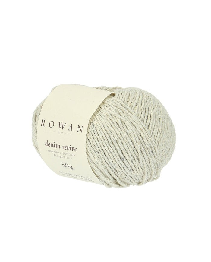 ROWAN Threads. Made with 95 % COTTON. Cream Ref. no.: 210 Denim Revive
