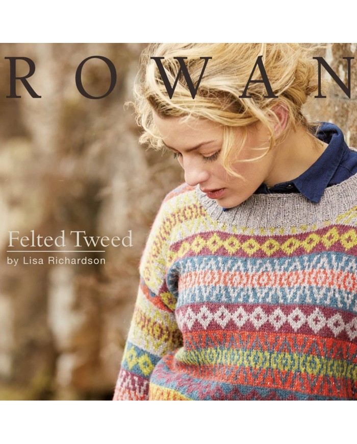 ROWAN a felted effect yarn (merino wool and alpaca) Eden Ref. no.: 209