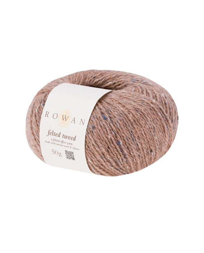 ROWAN a felted effect yarn (merino wool and alpaca) Camel Ref. no.: 157