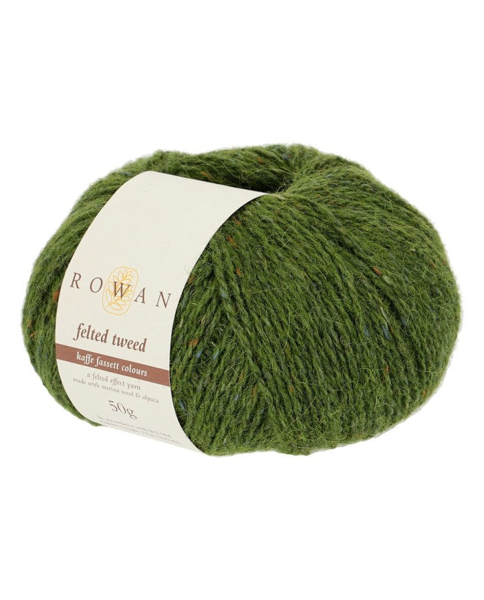 ROWAN a felted effect yarn (merino wool and alpaca) Lotus Leaf Ref. no.: 205