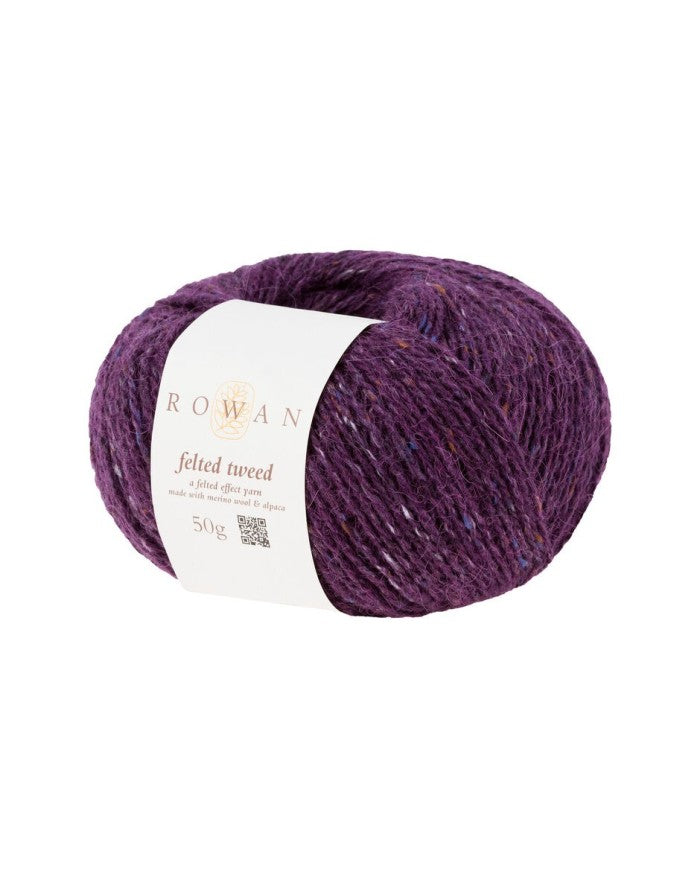 ROWAN a felted effect yarn (merino wool and alpaca) Bilberry Ref. no.: 151