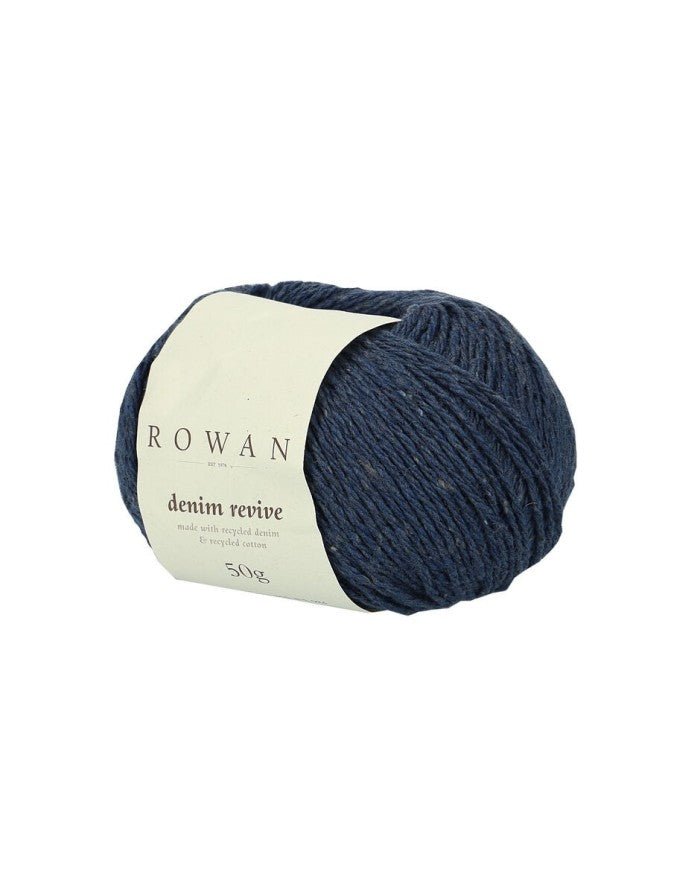 ROWAN Threads. Made with 95 % COTTON. Night Ref. no.: 213 Denim Revive