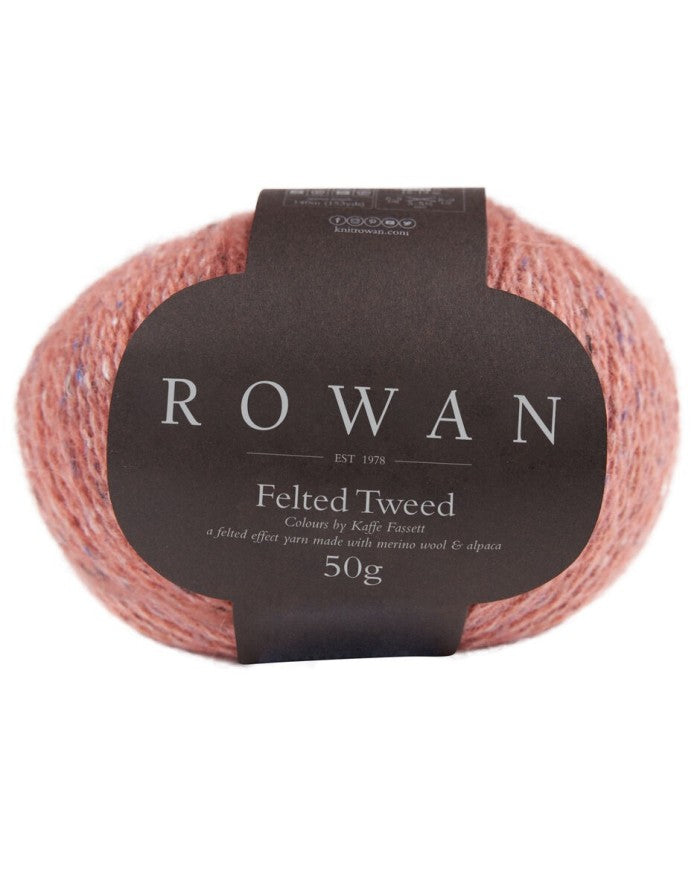 ROWAN a felted effect yarn (merino wool and alpaca) Peach Ref. no.: 212