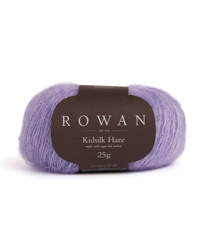 ROWAN KidSilk Haze - Mohair & Silk Yarn. Lavander Ref. no.: 697 Kidsilk Haze