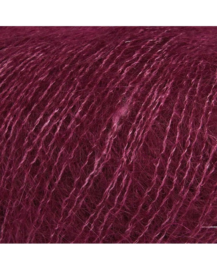 ROWAN KidSilk Haze - Mohair & Silk Yarn. Plum Ref. no.: 718 Kidsilk Haze
