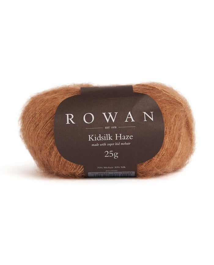 ROWAN KidSilk Haze - Mohair & Silk Yarn. Caramel Ref. no.: 732 Kidsilk Haze