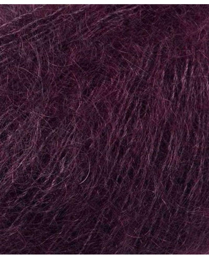 ROWAN KidSilk Haze - Mohair & Silk Yarn. Blackcurrant Ref. no.: 641 Kidsilk Haze