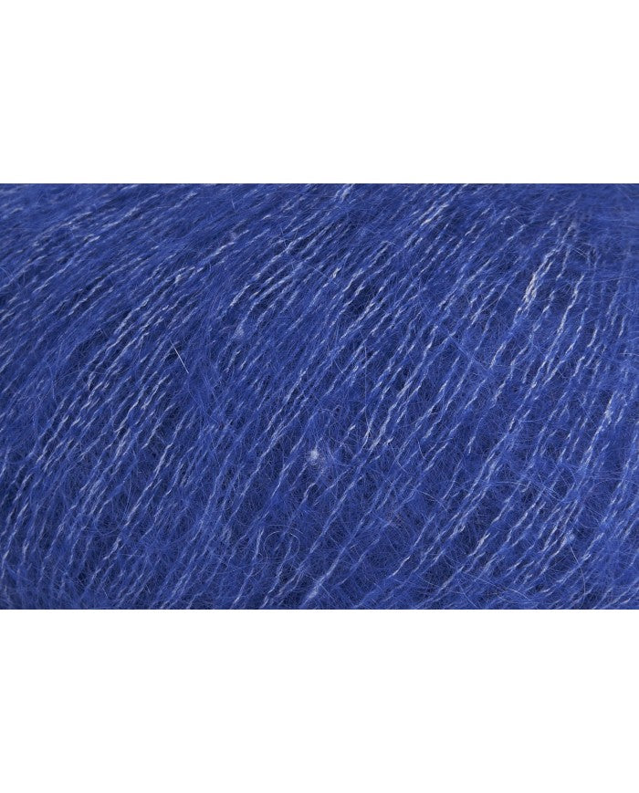 ROWAN KidSilk Haze - Mohair & Silk Yarn. Blue Poppy Ref. no.: 706 Kidsilk Haze