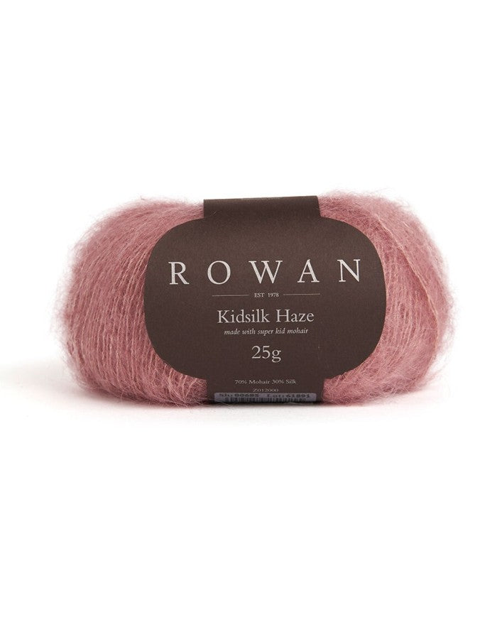 ROWAN KIDSILK HAZE Made from Super Soft Kid Mohair. Rose Ref. no.: 709