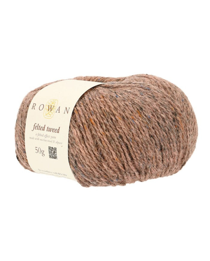 ROWAN a felted effect yarn (merino wool and alpaca) Rose Quartz Ref. no.: 206