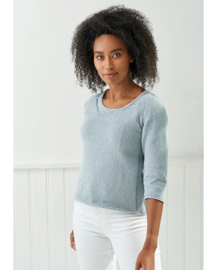 Sand 218 - ROWAN DENIM REVIVE Threads. (95% Cotton) Denim Revive