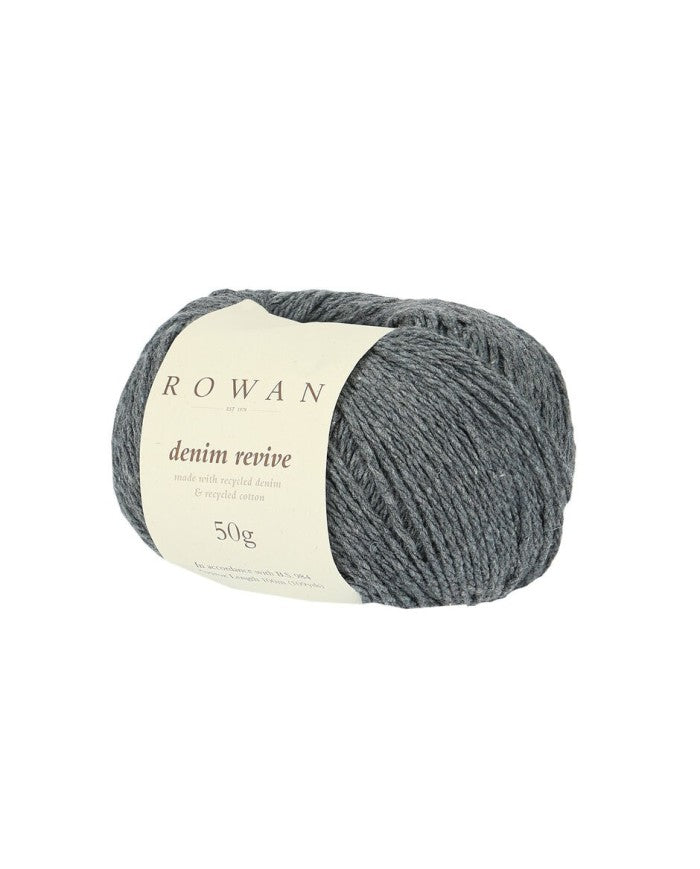ROWAN Threads. Made with 95 % COTTON. Silt Ref. no.: 216 Denim Revive