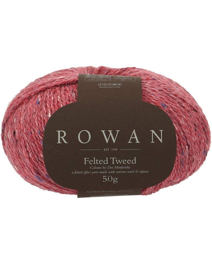 ROWAN a felted effect yarn (merino wool and alpaca) Dusk Rose Ref. no.: 802