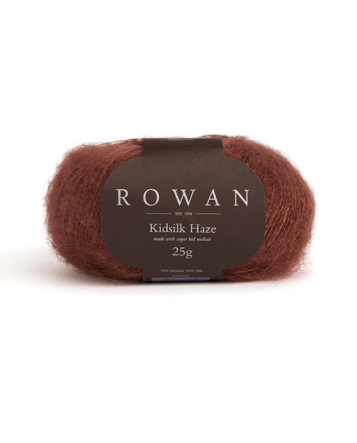 ROWAN KIDSILK HAZE Made from Super Soft Kid Mohair. Walnut Ref. no.: 734