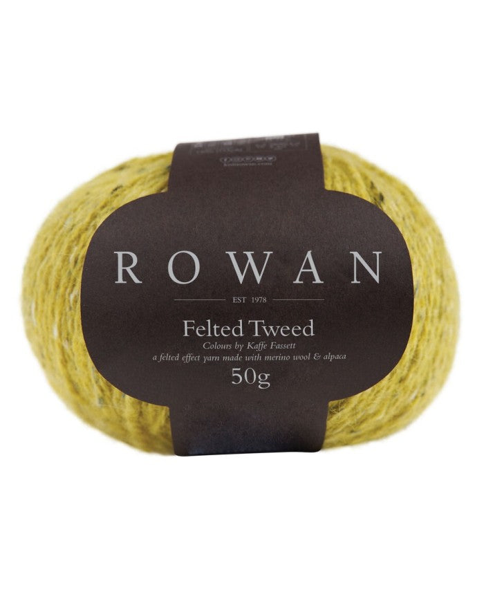 ROWAN a felted effect yarn (merino wool and alpaca) Sulfur Ref. no.: 220