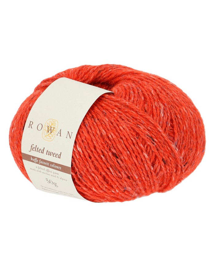 ROWAN a felted effect yarn (merino wool and alpaca) Zinnia Ref. no.: 198