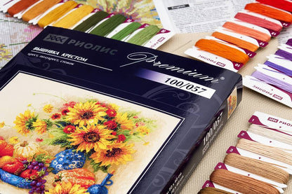 Flemish Summer - Cross Stitch Kit from RIOLIS Ref. no.:100/042