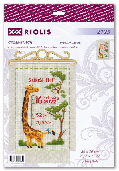 Aim High. Cross Stitch kit by RIOLIS Ref. no.: 2125