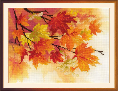 Autumn Colors - Cross Stitch Kit from RIOLIS Ref. no.:0054PT