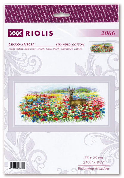 Blooming Meadow. Cross Stitch kit by RIOLIS Ref. no.: 2066