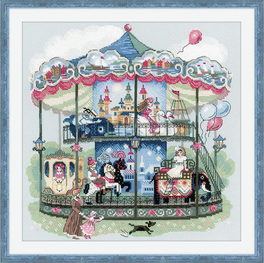 Carousel - Cross Stitch Kit from RIOLIS Ref. no.:1458