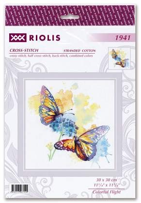 Colorful Flight cross stitch kit by RIOLIS Ref. no.: 1941