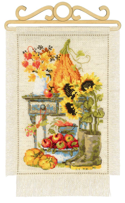 Cottage Garden. Autumn - Cross Stitch Kit from RIOLIS Ref. no.:1657