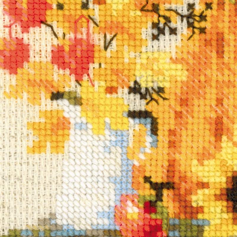Cottage Garden. Autumn - Cross Stitch Kit from RIOLIS Ref. no.:1657