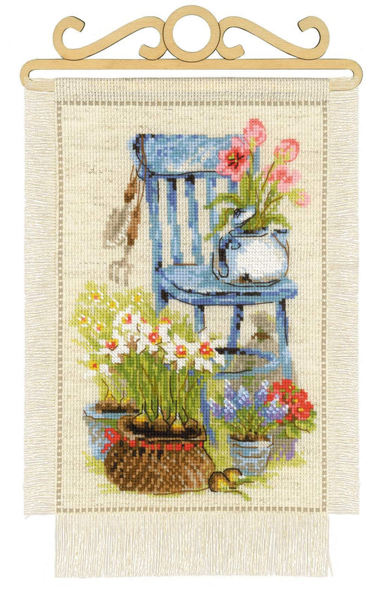 Cottage Garden. Spring - Cross Stitch Kit from RIOLIS Ref. no.:1656