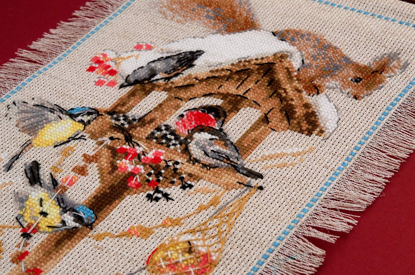 Cottage Garden. Winter cross stitch kit by RIOLIS Ref. no.: 1751