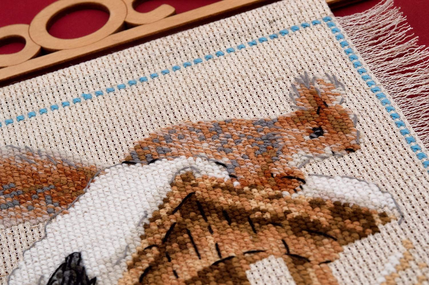Cottage Garden. Winter cross stitch kit by RIOLIS Ref. no.: 1751