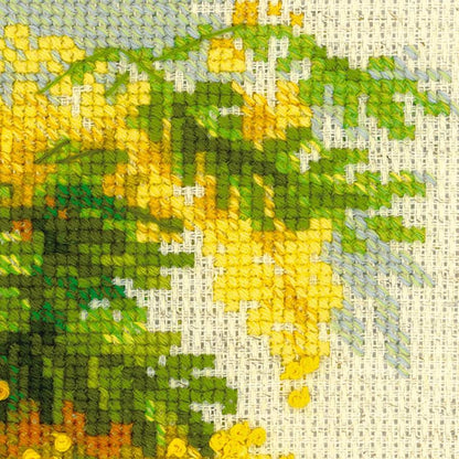 Mimosa - Cross Stitch Kit from RIOLIS Ref. no.:1615