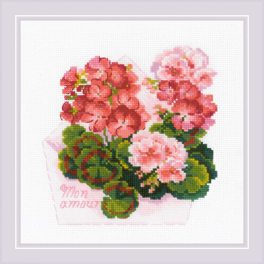 Mon Amour. Cross Stitch kit by RIOLIS Ref. no.: 1972